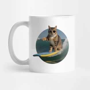 SURFER CAT Mug